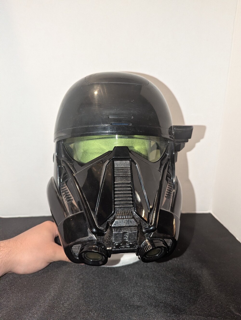 Star Wars Rogue One Imperial Death Trooper Halloween Mask Lights Up 2016 Hasbro